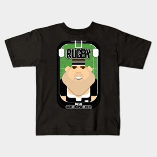 Rugby Black - Ruck Scrumpacker - Bob version Kids T-Shirt